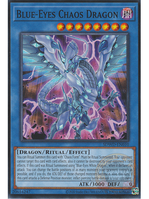 Blue-Eyes Chaos Dragon - SDWD-EN010 - Common 