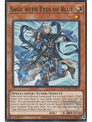 Sage with Eyes of Blue - SDWD-EN013 - Common 