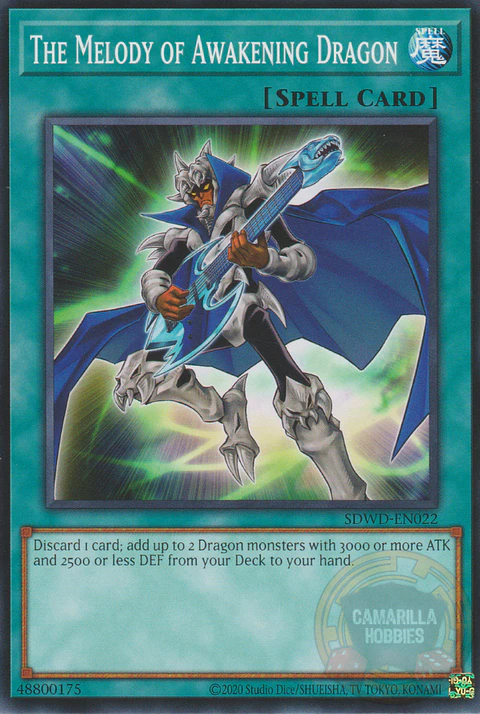 The Melody of Awakening Dragon - SDWD-EN022- Common 