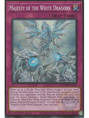 Majesty of the White Dragons - SDWD-EN027 - Super Rare 
