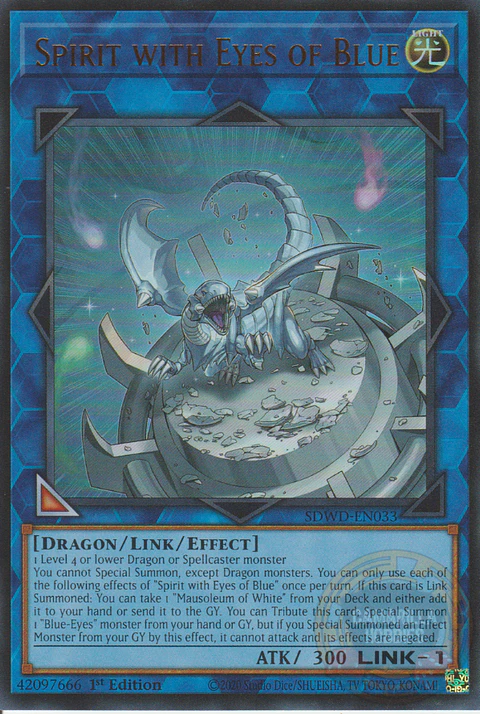 Spirit with Eyes of Blue - SDWD-EN033 - Ultra Rare 