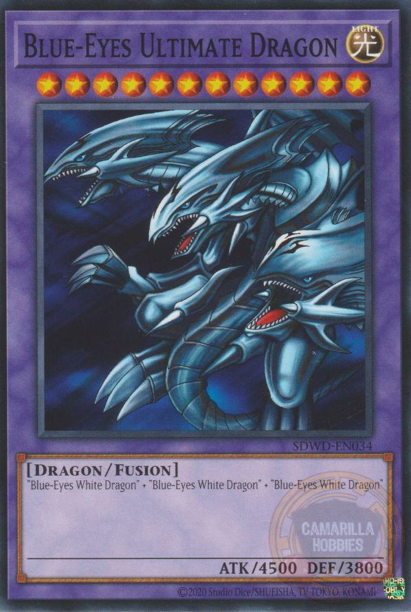 Blue-Eyes Ultimate Dragon - SDWD-EN034 - Common  1