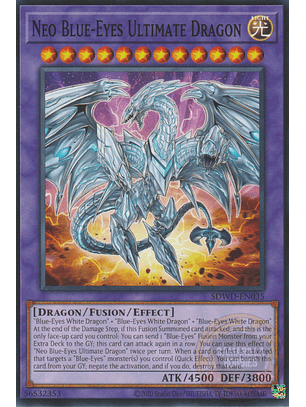 Neo Blue-Eyes Ultimate Dragon - SDWD-EN035 - Common 