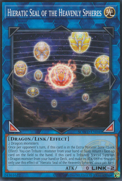 Hieratic Seal of the Heavenly Spheres - SDWD-EN040 - Common 
