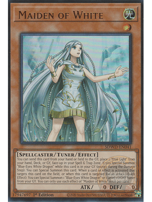 Maiden of White - SDWD-EN041 - Ultra Rare