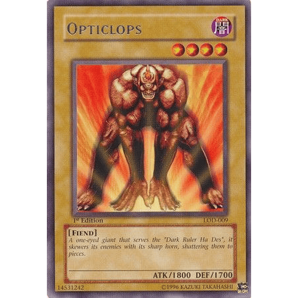 Opticlops - LOD-009 - Rare