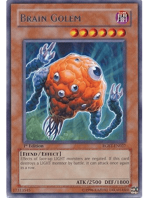 Brain Golem - RGBT-EN027 - Rare 