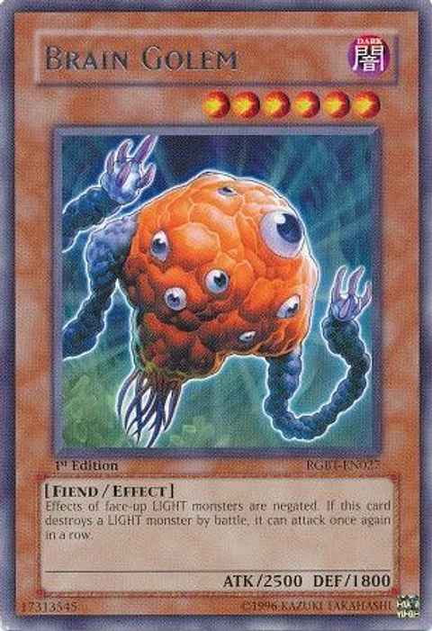 Brain Golem - RGBT-EN027 - Rare 