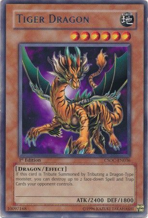 Tiger Dragon - CSOC-EN036 - Rare 1