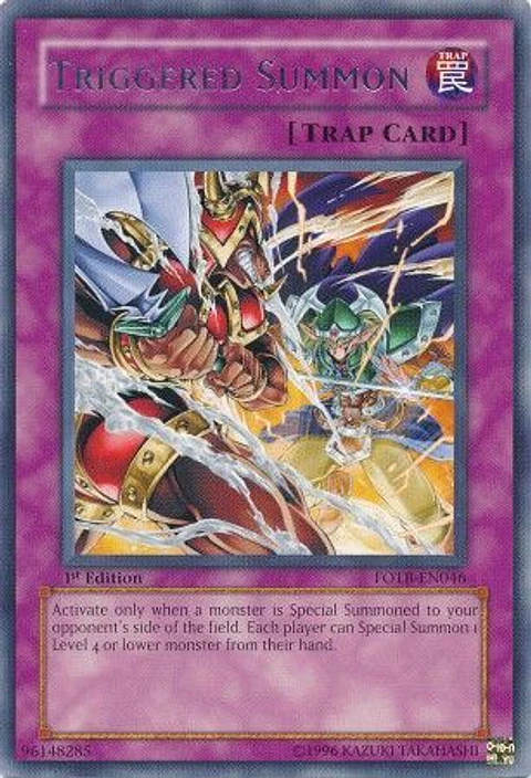 Triggered Summon - FOTB-EN046 - Rare
