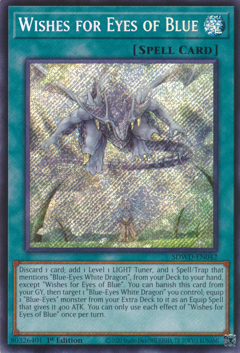Wishes for Eyes of Blue - SDWD-EN042 - Secret Rare  1