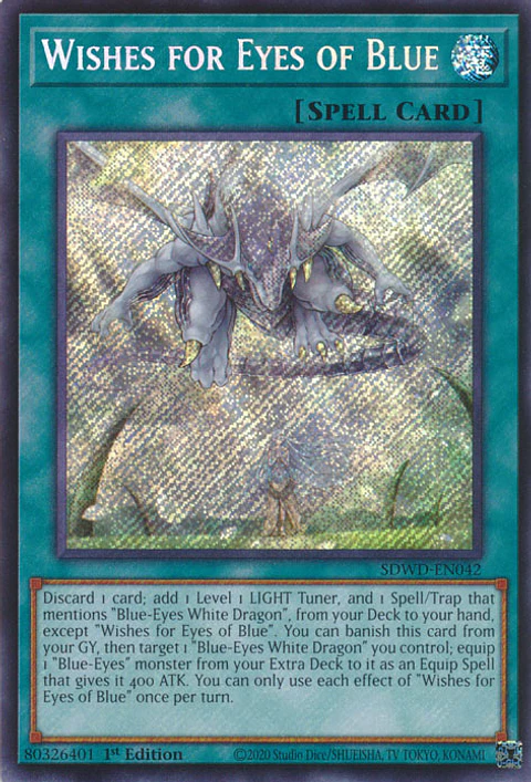 Wishes for Eyes of Blue - SDWD-EN042 - Secret Rare 