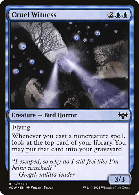 Cruel witness - VOW - C