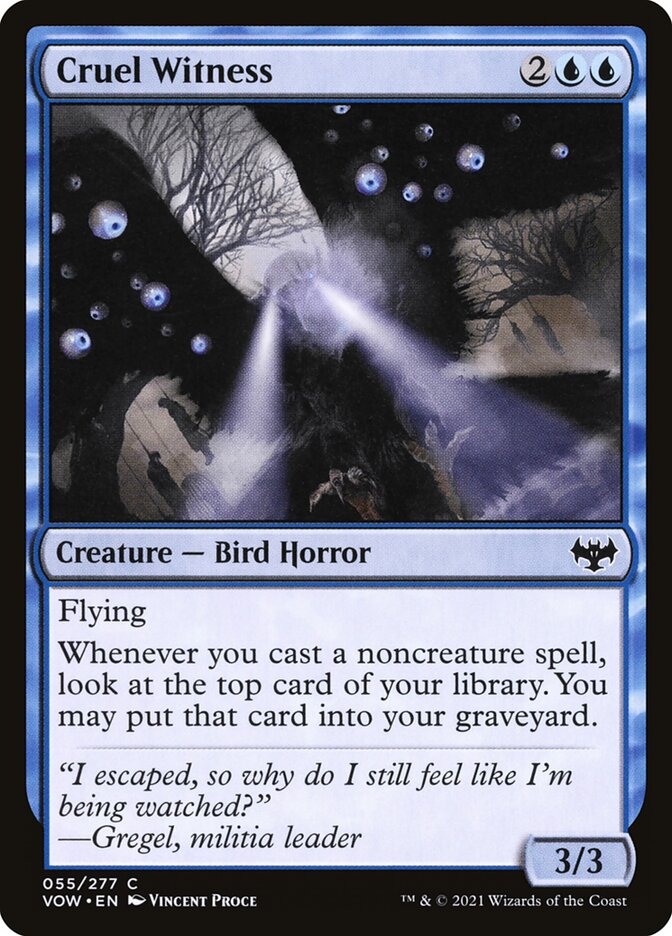 Cruel witness - VOW - C 1