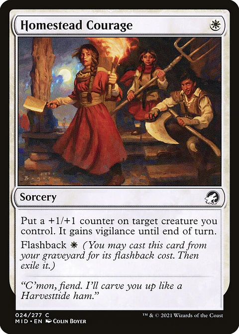 Homestead courage - MID - C