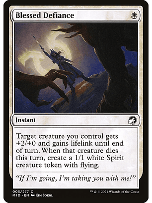 Blessed defiance - MID - C
