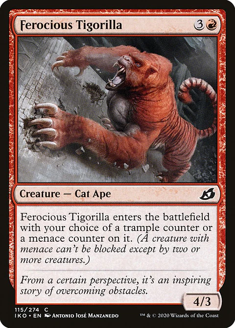 Ferocious tigorilla - IKO - C