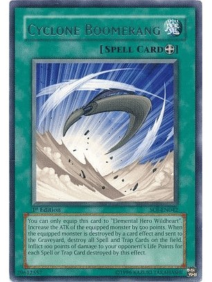 Cyclone Boomerang - SOI-EN042 - Rare
