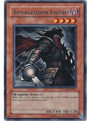 Armageddon Knight - TU01-EN011 - Rare