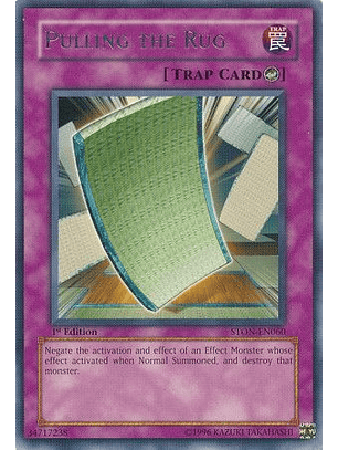 Pulling the Rug - STON-EN060 - Rare