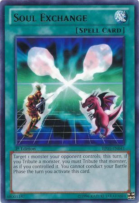 Soul Exchange - BP01-EN041 - Rare 
