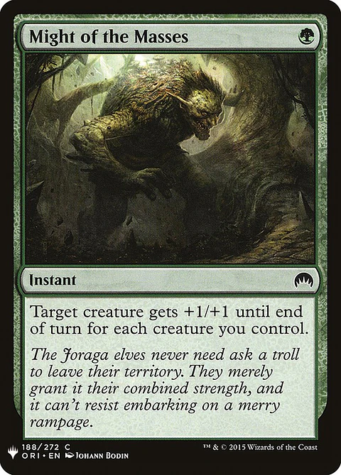 Might of the masses - ORI - C