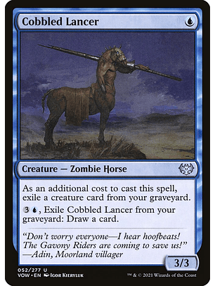 Cobbled lancer - VOW - U