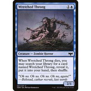 Wretched throng - VOW - C