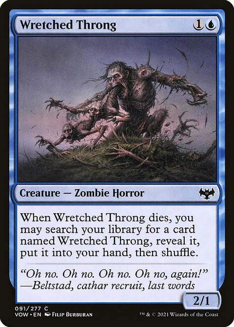 Wretched throng - VOW - C