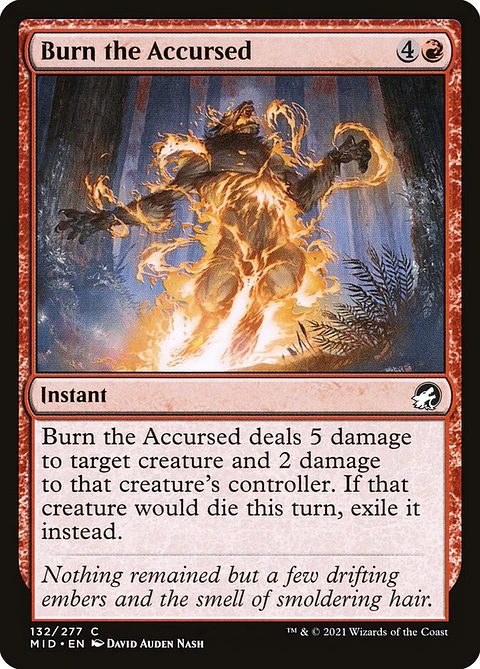 Burn the accursed - MID - C