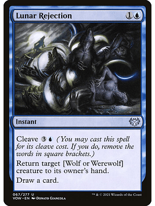 Lunar rejection - VOW - U