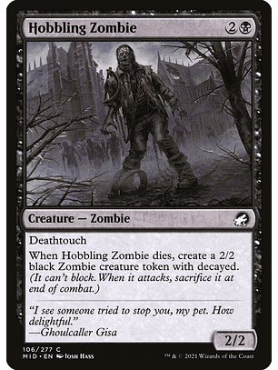 Hobbling zombie - MID - C