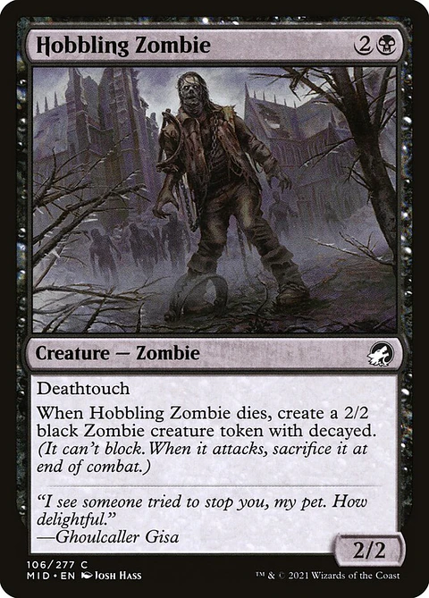 Hobbling zombie - MID - C