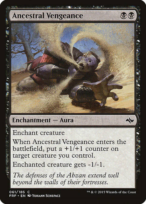 Ancestral vengeance - FRF - C