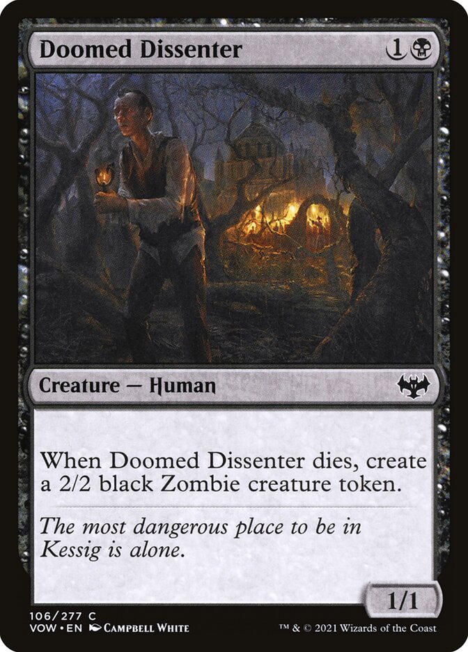 Doomed dissenter - VOW - C 1