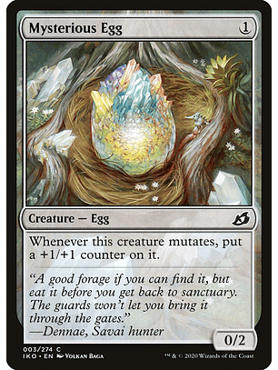 Mysterious egg - IKO - C