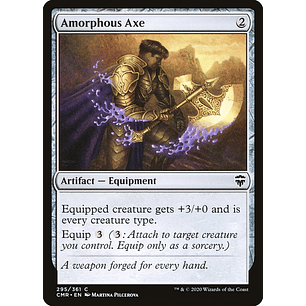 Amorphous axe - CMR - C