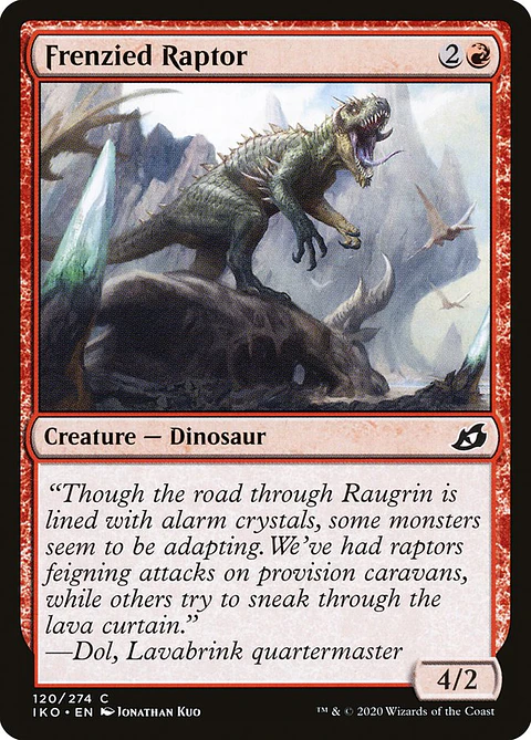 Frenzied raptor - IKO - C