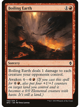 Boiling earth - BFZ - C