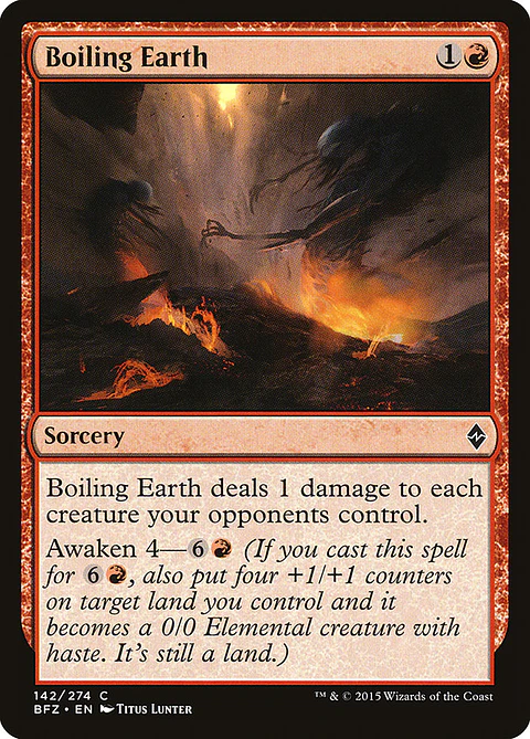 Boiling earth - BFZ - C
