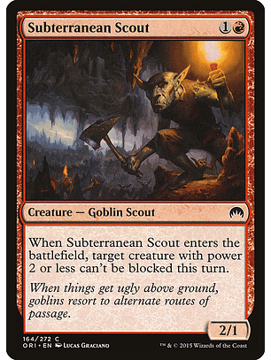 Subterranean scout - ORI - C