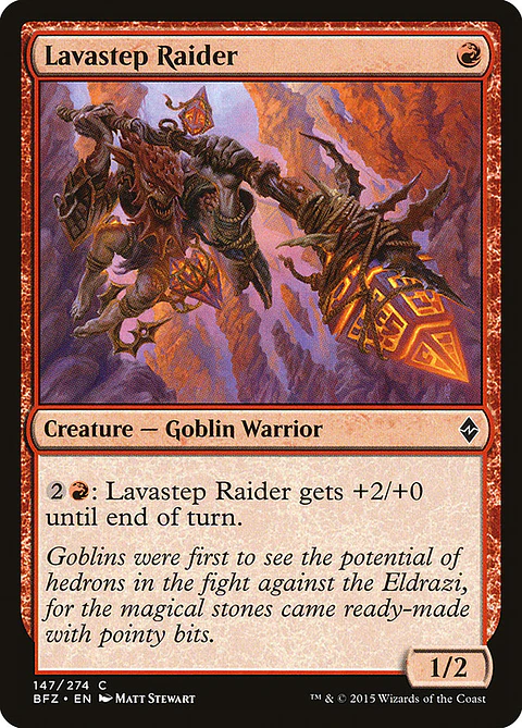 Lavastep raider- BFZ - C