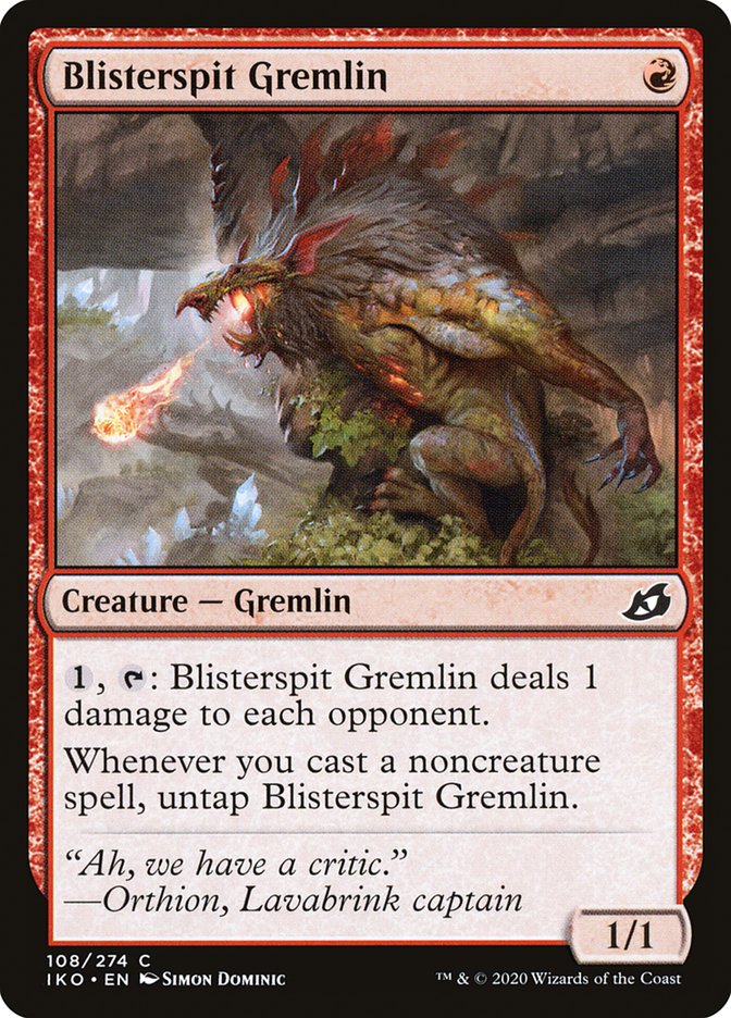 Blisterspit gremlin - IKO - C 1