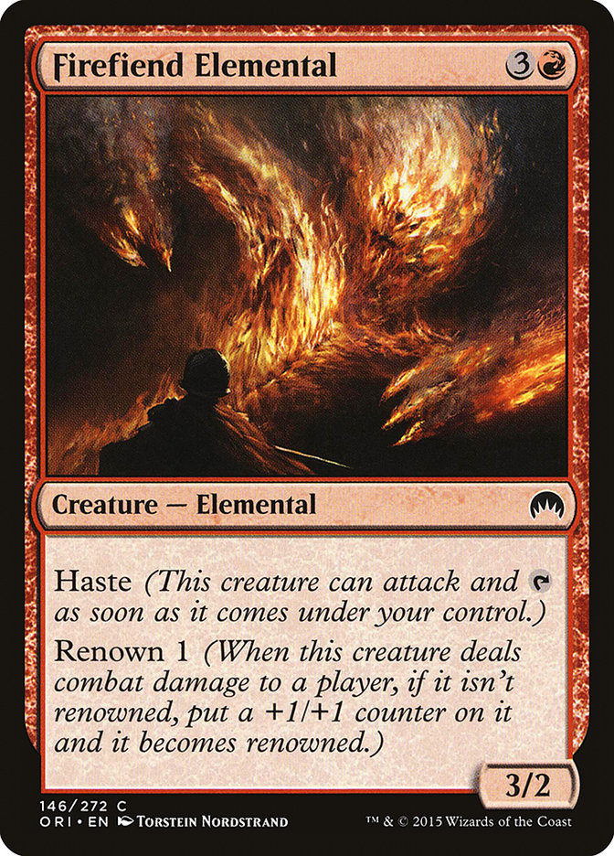 Firefiend elemental - ORI - C 1
