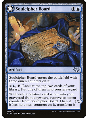 Soulcipher board - VOW - U