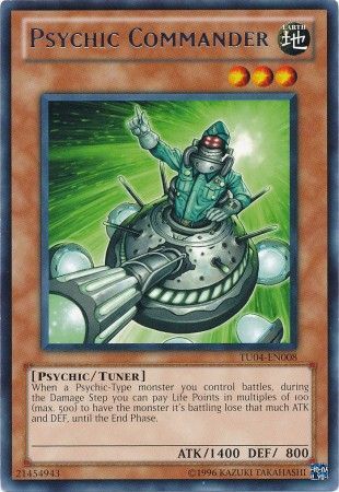 Psychic Commander - TU04-EN008 - Rare 1