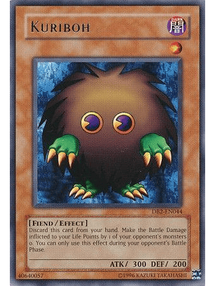 Kuriboh - DB2-EN044 - Rare
