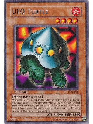 UFO Turtle - MRL-081 - Rare
