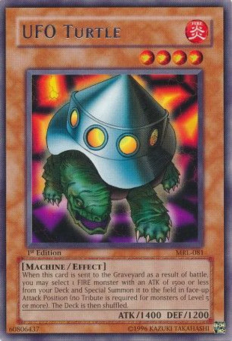 UFO Turtle - MRL-081 - Rare