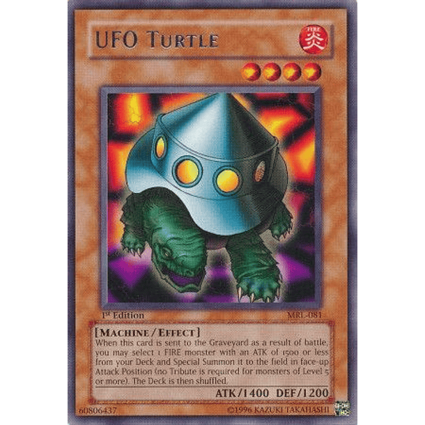 UFO Turtle - MRL-081 - Rare
